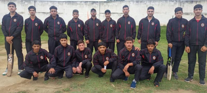 Entered into the semi finals of Inter AGS/AGPS Cricket 4th August 2022