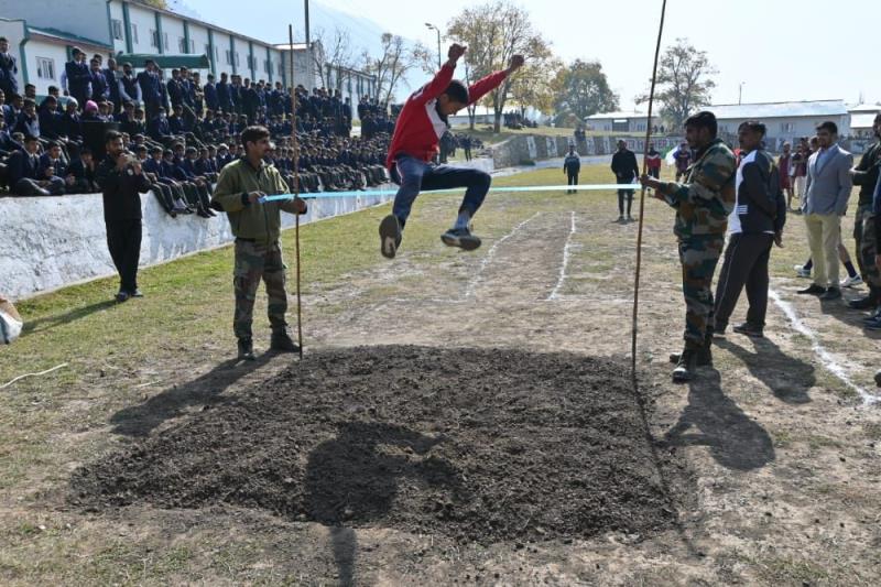 Zonal Level Inter-School Sports Spark held at AGPS Pahalgam