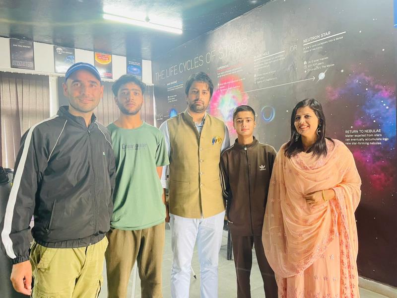 Dr Mohd Hussain Mir (KAS) Visited AGPS Campus On 27Th July 2022